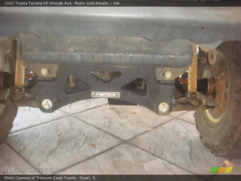 Mystic Gold Metallic / Oak 2002 Toyota Tacoma V6 Xtracab 4x4