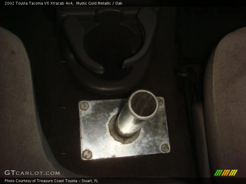 Mystic Gold Metallic / Oak 2002 Toyota Tacoma V6 Xtracab 4x4