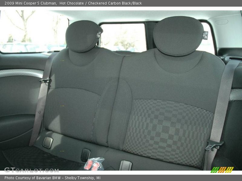 Hot Chocolate / Checkered Carbon Black/Black 2009 Mini Cooper S Clubman