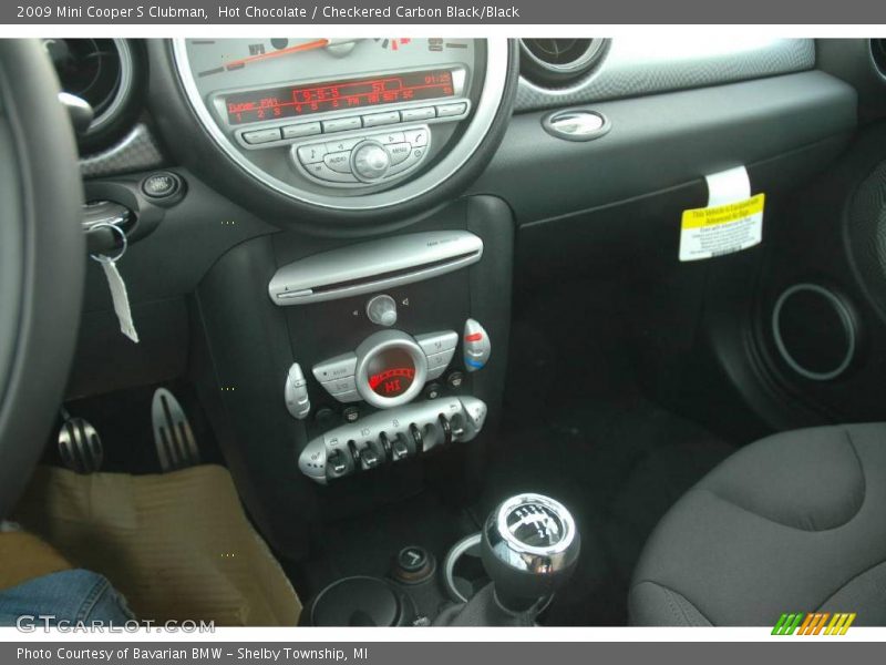 Hot Chocolate / Checkered Carbon Black/Black 2009 Mini Cooper S Clubman