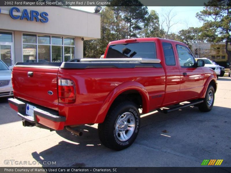 Bright Red / Dark Graphite 2002 Ford Ranger Edge SuperCab