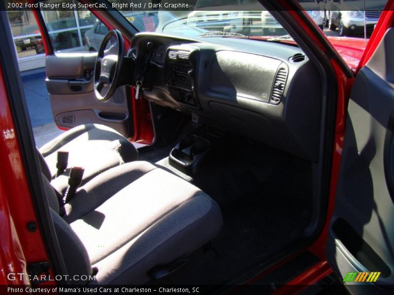 Bright Red / Dark Graphite 2002 Ford Ranger Edge SuperCab