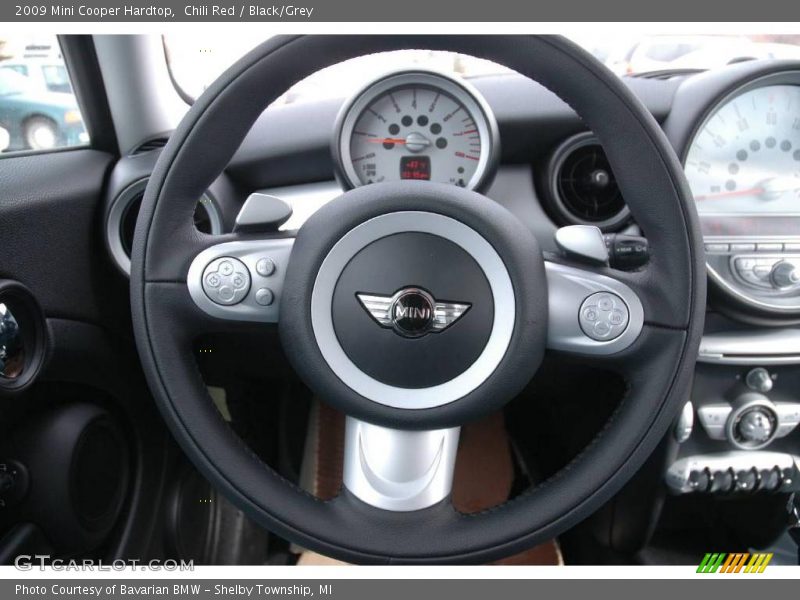 Chili Red / Black/Grey 2009 Mini Cooper Hardtop