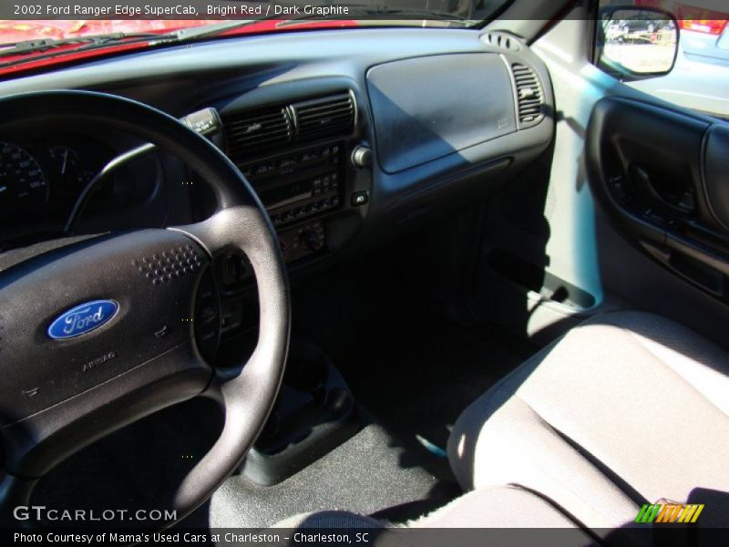 Bright Red / Dark Graphite 2002 Ford Ranger Edge SuperCab