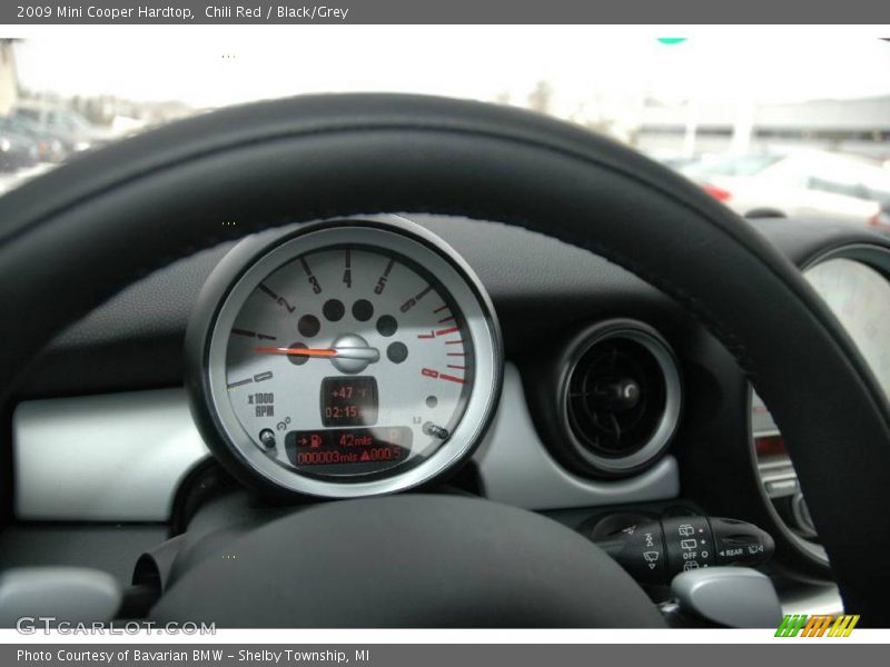 Chili Red / Black/Grey 2009 Mini Cooper Hardtop