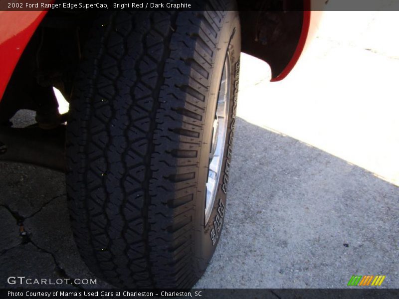 Bright Red / Dark Graphite 2002 Ford Ranger Edge SuperCab