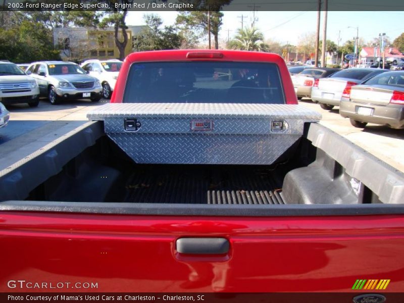 Bright Red / Dark Graphite 2002 Ford Ranger Edge SuperCab