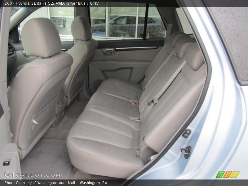 Silver Blue / Gray 2007 Hyundai Santa Fe GLS 4WD