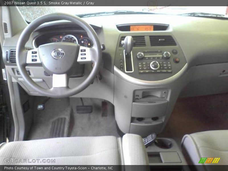Smoke Gray Metallic / Gray 2007 Nissan Quest 3.5 S