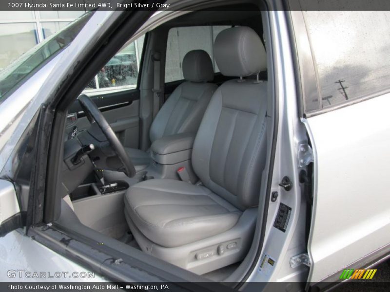 Bright Silver / Gray 2007 Hyundai Santa Fe Limited 4WD