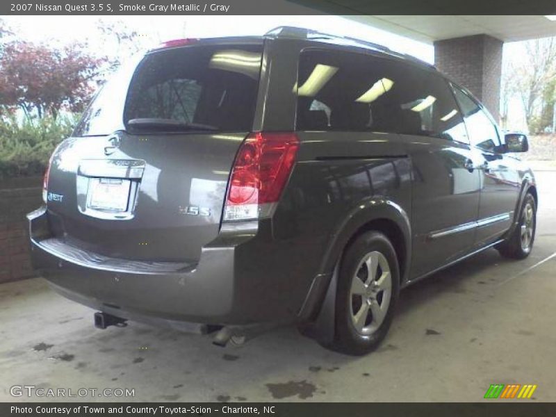 Smoke Gray Metallic / Gray 2007 Nissan Quest 3.5 S