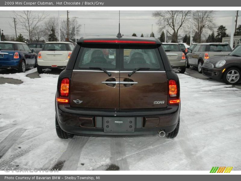 Hot Chocolate / Black/Grey 2009 Mini Cooper Clubman
