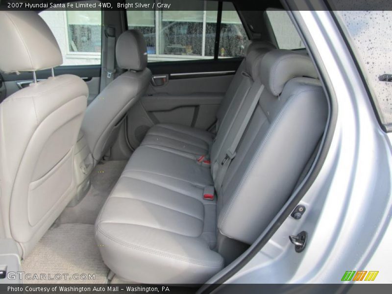 Bright Silver / Gray 2007 Hyundai Santa Fe Limited 4WD