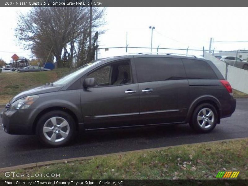 Smoke Gray Metallic / Gray 2007 Nissan Quest 3.5 S