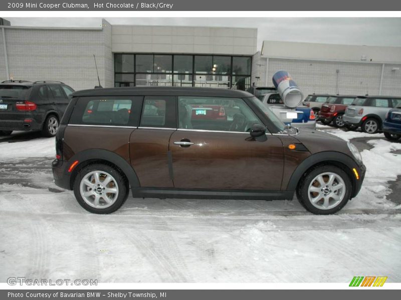 Hot Chocolate / Black/Grey 2009 Mini Cooper Clubman