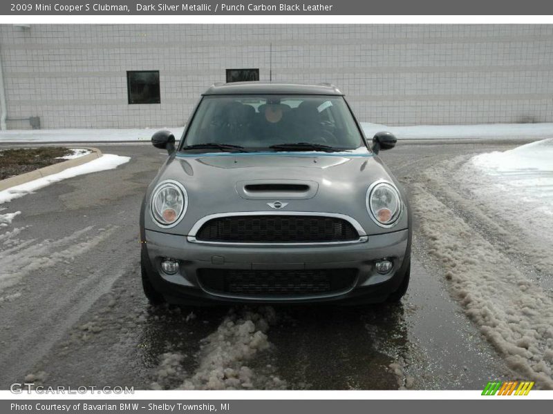 Dark Silver Metallic / Punch Carbon Black Leather 2009 Mini Cooper S Clubman