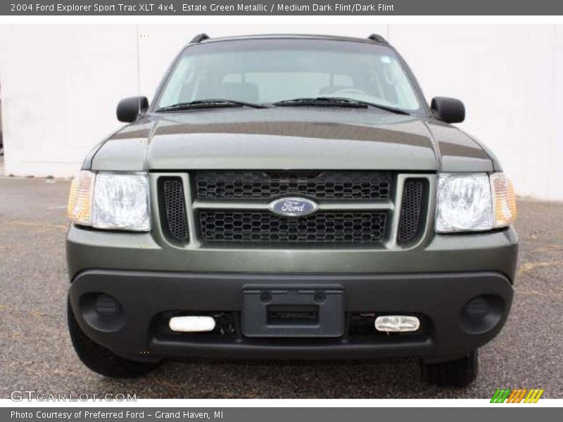 Estate Green Metallic / Medium Dark Flint/Dark Flint 2004 Ford Explorer Sport Trac XLT 4x4