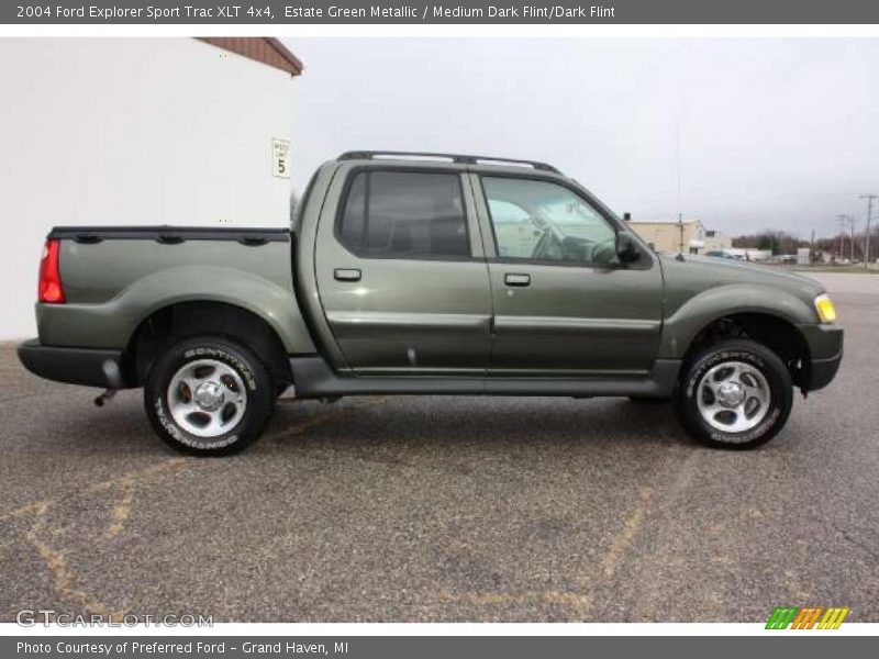 Estate Green Metallic / Medium Dark Flint/Dark Flint 2004 Ford Explorer Sport Trac XLT 4x4