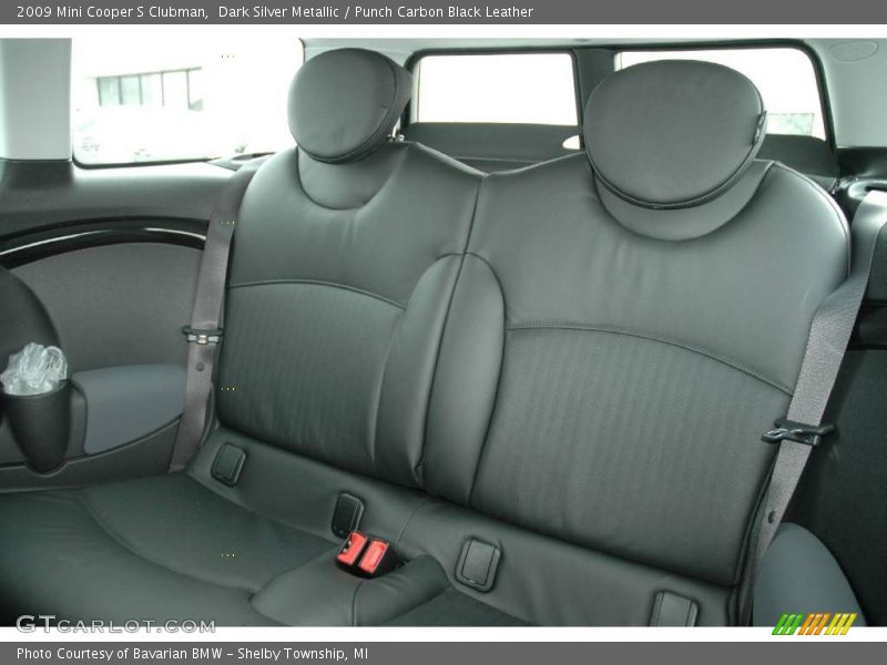 Dark Silver Metallic / Punch Carbon Black Leather 2009 Mini Cooper S Clubman