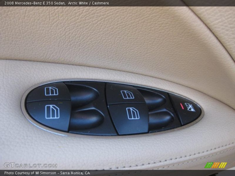 Arctic White / Cashmere 2008 Mercedes-Benz E 350 Sedan