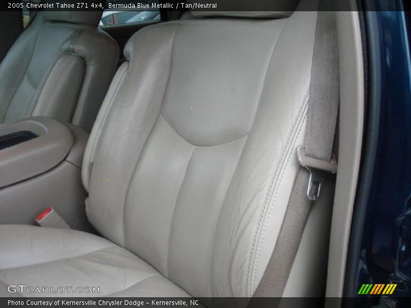 Bermuda Blue Metallic / Tan/Neutral 2005 Chevrolet Tahoe Z71 4x4