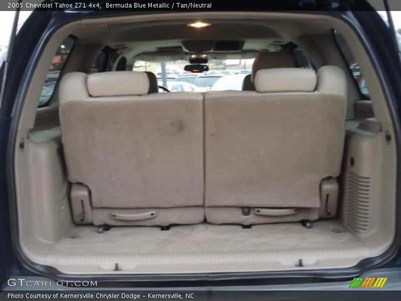 Bermuda Blue Metallic / Tan/Neutral 2005 Chevrolet Tahoe Z71 4x4