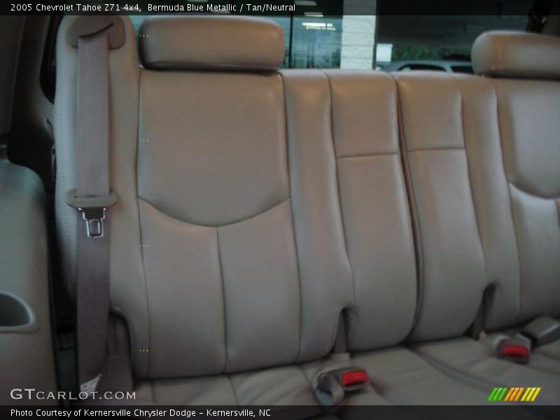 Bermuda Blue Metallic / Tan/Neutral 2005 Chevrolet Tahoe Z71 4x4