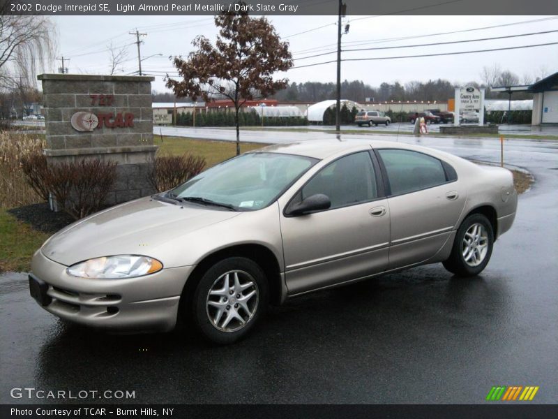 Light Almond Pearl Metallic / Dark Slate Gray 2002 Dodge Intrepid SE