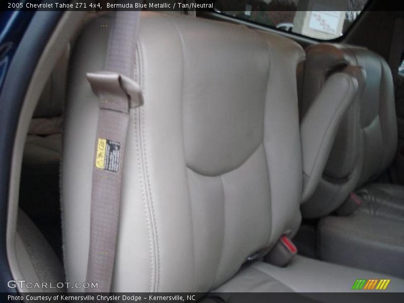 Bermuda Blue Metallic / Tan/Neutral 2005 Chevrolet Tahoe Z71 4x4