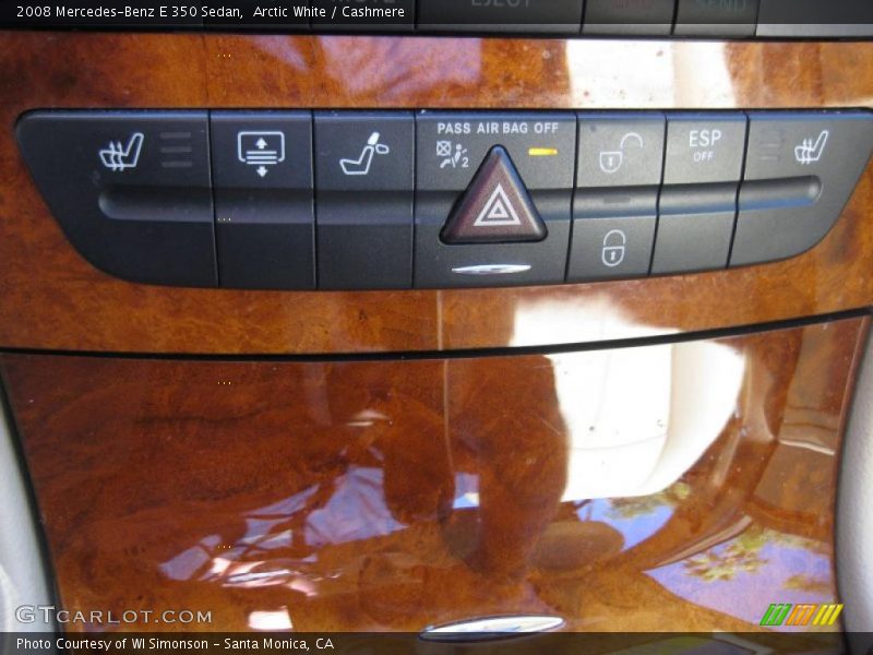 Arctic White / Cashmere 2008 Mercedes-Benz E 350 Sedan