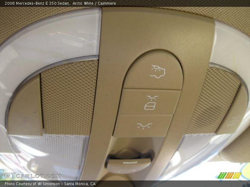 Arctic White / Cashmere 2008 Mercedes-Benz E 350 Sedan
