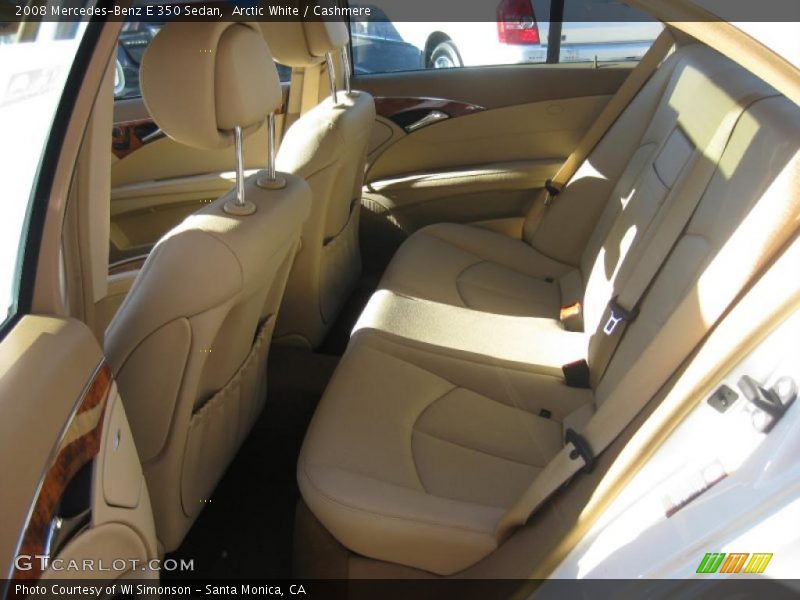 Arctic White / Cashmere 2008 Mercedes-Benz E 350 Sedan