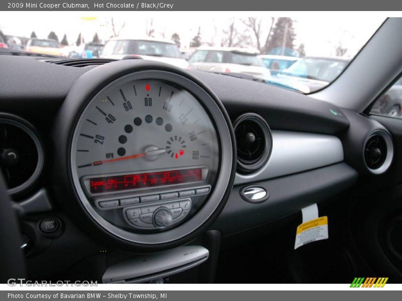 Hot Chocolate / Black/Grey 2009 Mini Cooper Clubman