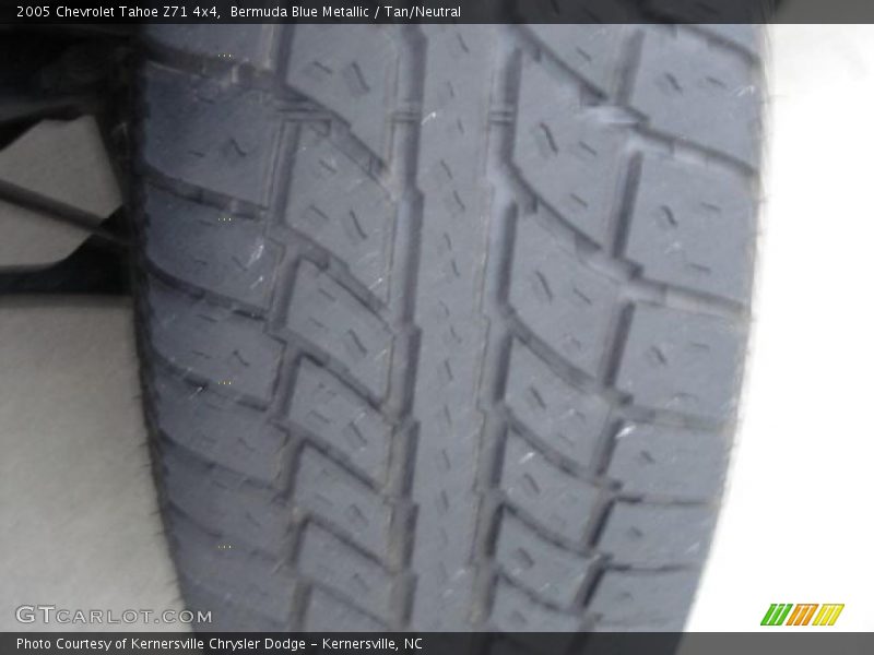 Bermuda Blue Metallic / Tan/Neutral 2005 Chevrolet Tahoe Z71 4x4
