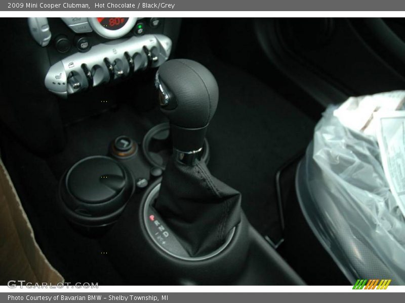 Hot Chocolate / Black/Grey 2009 Mini Cooper Clubman