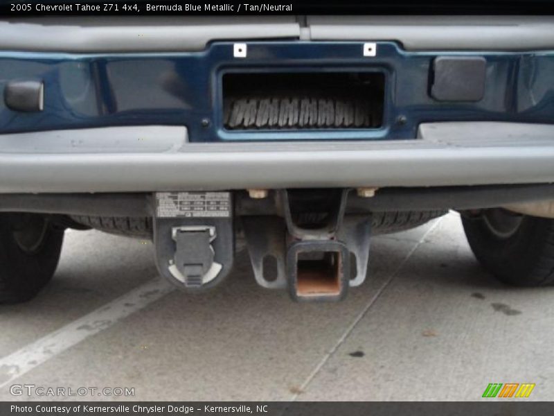 Bermuda Blue Metallic / Tan/Neutral 2005 Chevrolet Tahoe Z71 4x4