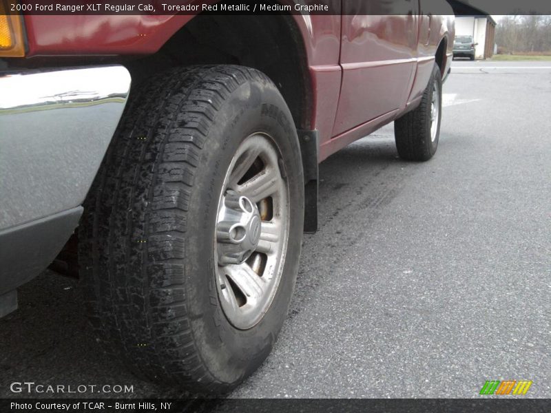 Toreador Red Metallic / Medium Graphite 2000 Ford Ranger XLT Regular Cab