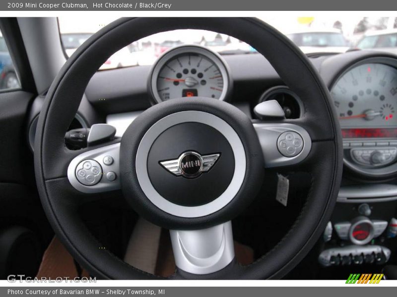 Hot Chocolate / Black/Grey 2009 Mini Cooper Clubman