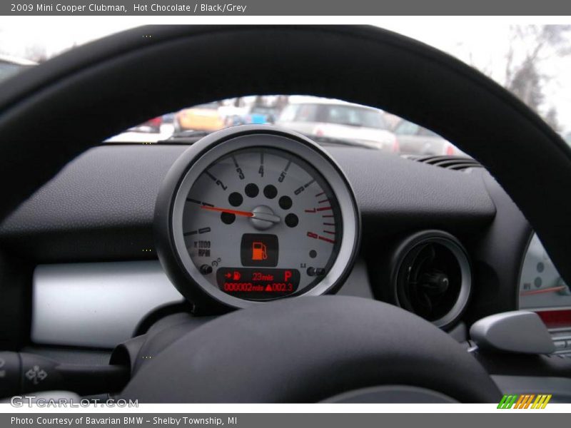 Hot Chocolate / Black/Grey 2009 Mini Cooper Clubman
