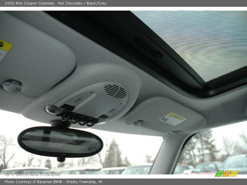 Hot Chocolate / Black/Grey 2009 Mini Cooper Clubman