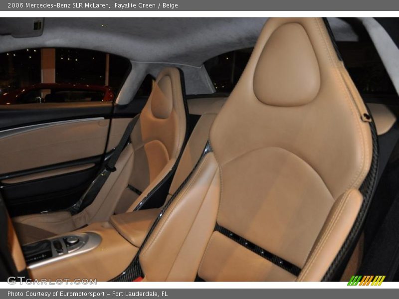  2006 SLR McLaren Beige Interior
