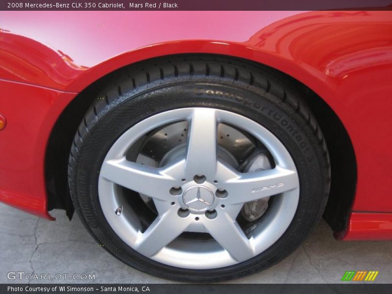  2008 CLK 350 Cabriolet Wheel