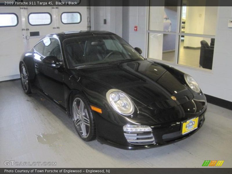 Black / Black 2009 Porsche 911 Targa 4S