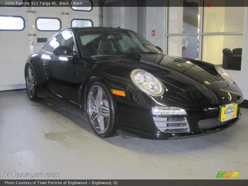Black / Black 2009 Porsche 911 Targa 4S