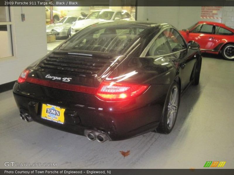 Black / Black 2009 Porsche 911 Targa 4S