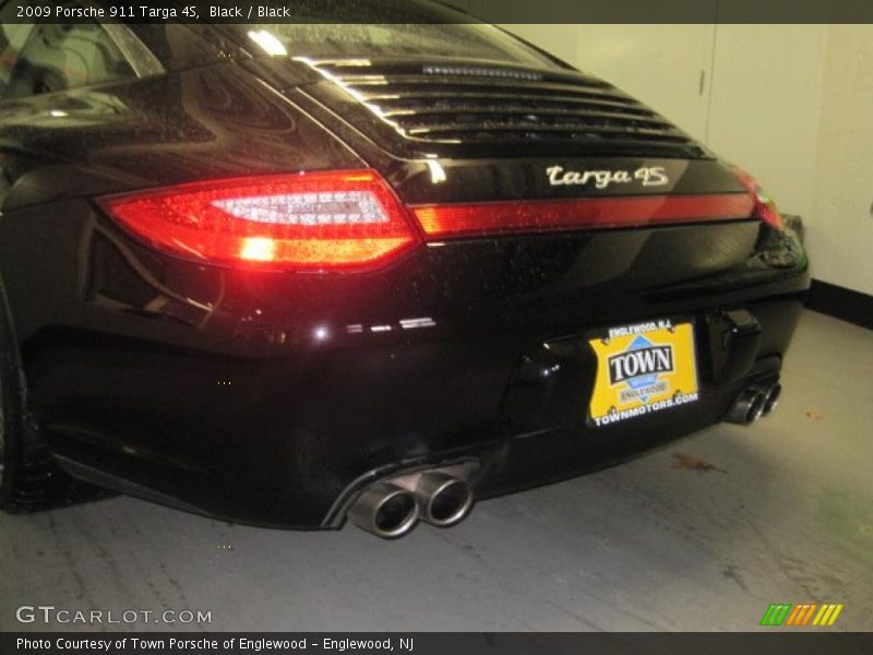 Black / Black 2009 Porsche 911 Targa 4S