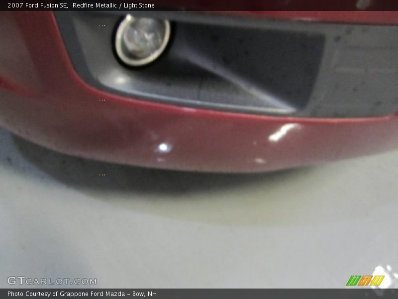 Redfire Metallic / Light Stone 2007 Ford Fusion SE