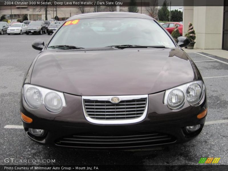 Deep Lava Red Metallic / Dark Slate Gray 2004 Chrysler 300 M Sedan