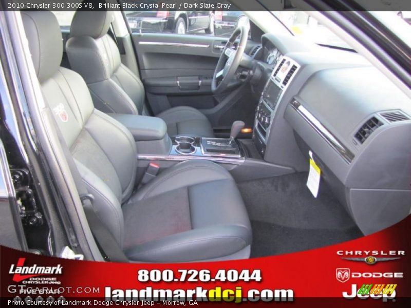 Brilliant Black Crystal Pearl / Dark Slate Gray 2010 Chrysler 300 300S V8