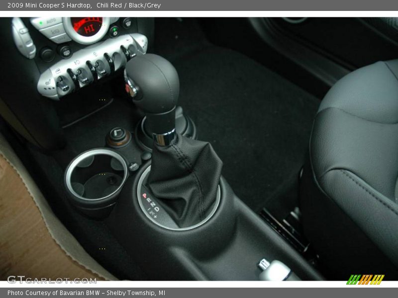 Chili Red / Black/Grey 2009 Mini Cooper S Hardtop